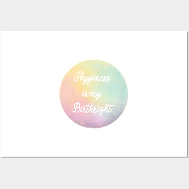 Inspirational affirmation Sticker Wall Art by ColorsHappiness